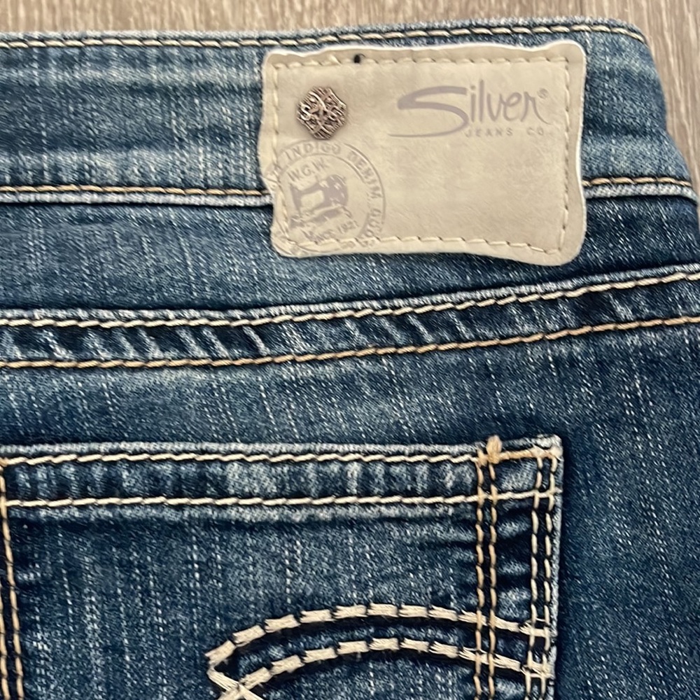 Silver Jean Capri - image 5